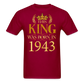 KING 1943 SHIRT - dark red