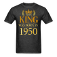 KING 1950 SHIRT - heather black