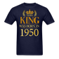 KING 1950 SHIRT - navy