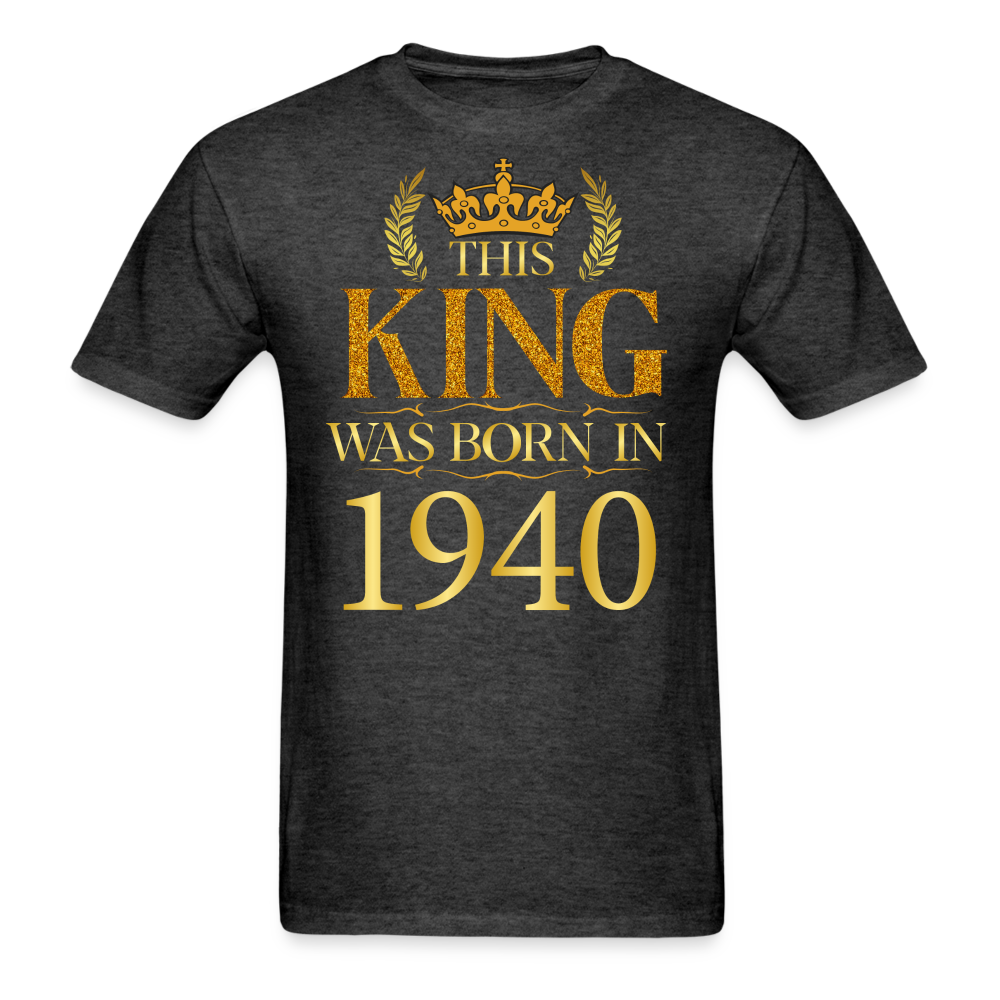 KING 1940 SHIRT - heather black