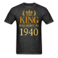 KING 1940 SHIRT - heather black