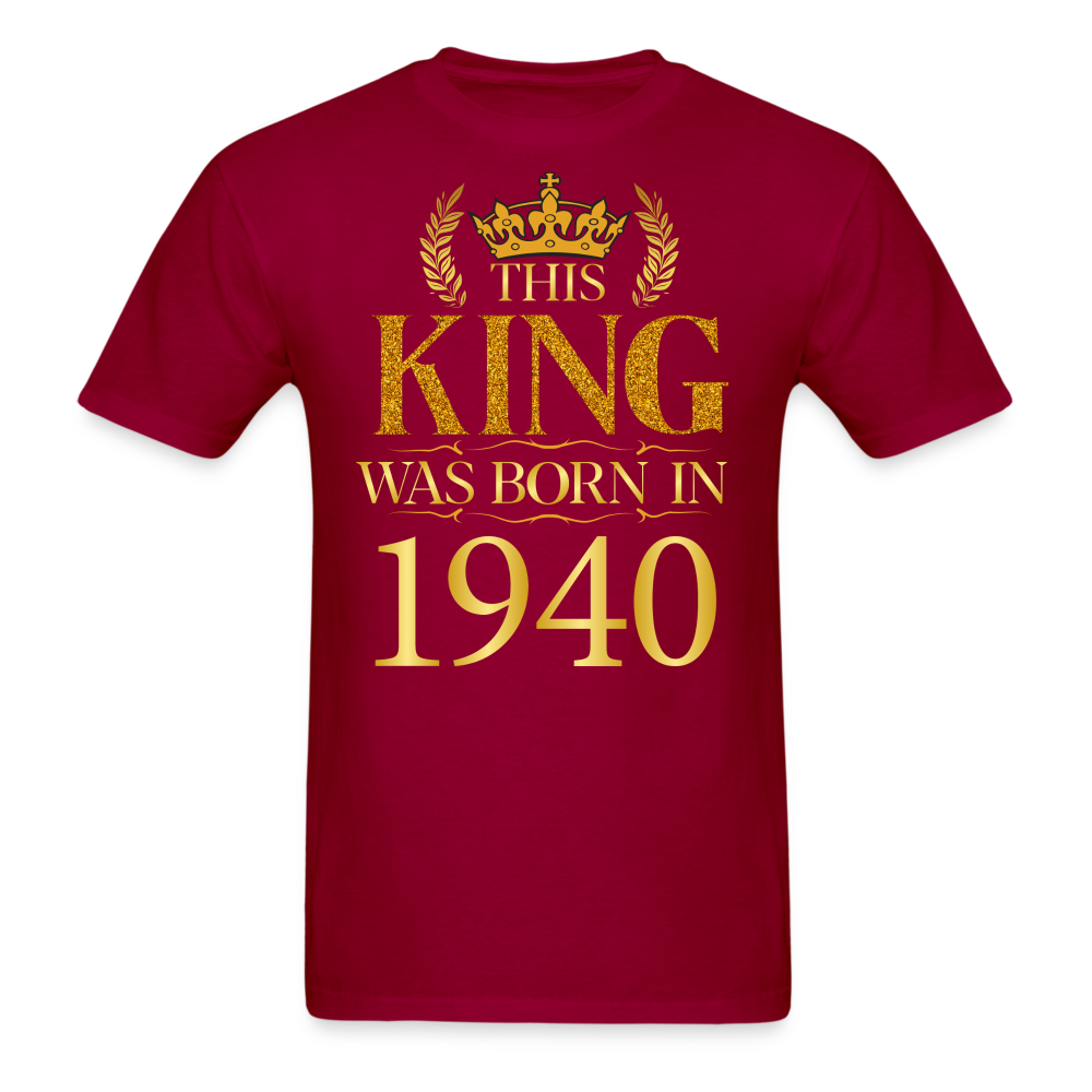 KING 1940 SHIRT - dark red