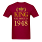 KING 1948 SHIRT - dark red