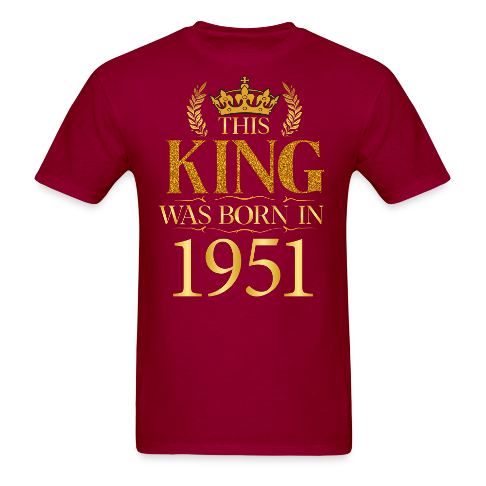 KING 1951 SHIRT - dark red