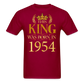 KING 1954 SHIRT - dark red