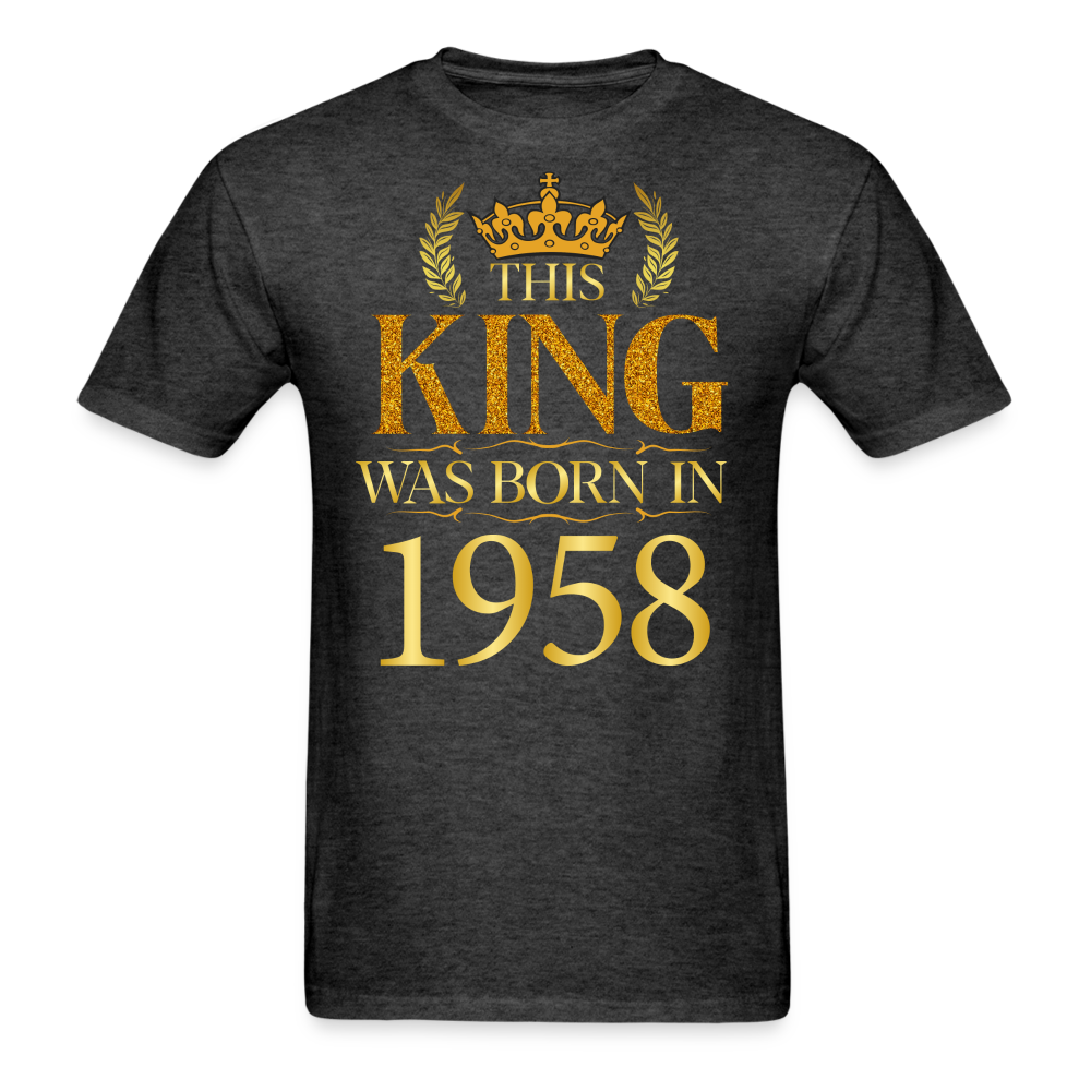 KING 1958 SHIRT - heather black