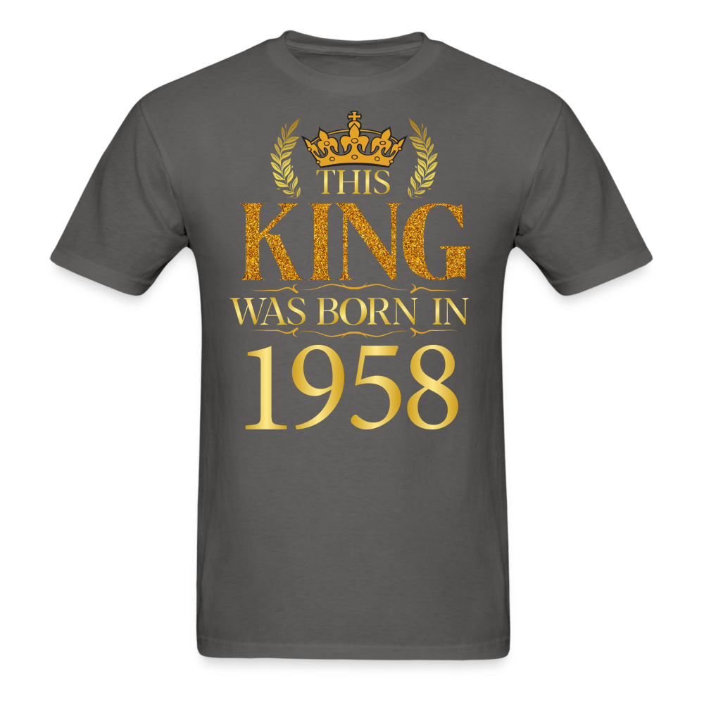 KING 1958 SHIRT - charcoal