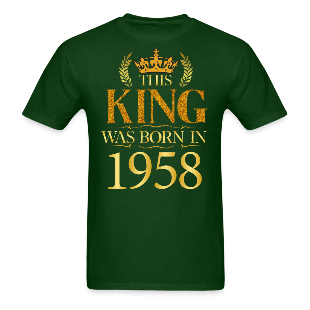 KING 1958 SHIRT - forest green