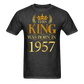 KING 1957 SHIRT - heather black