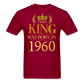 KING 1960 SHIRT - dark red
