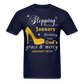 JANUARY 18TH GOD'S GRACE UNISEX SHIRT - navy