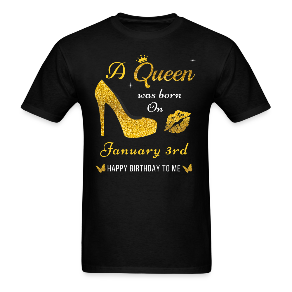QUEEN 3RD JANUARY - black