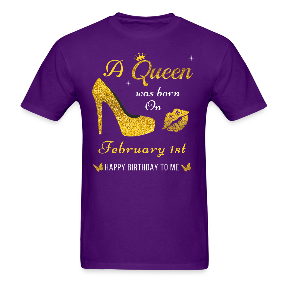 QUEEN 1ST FEBRUARY - purple