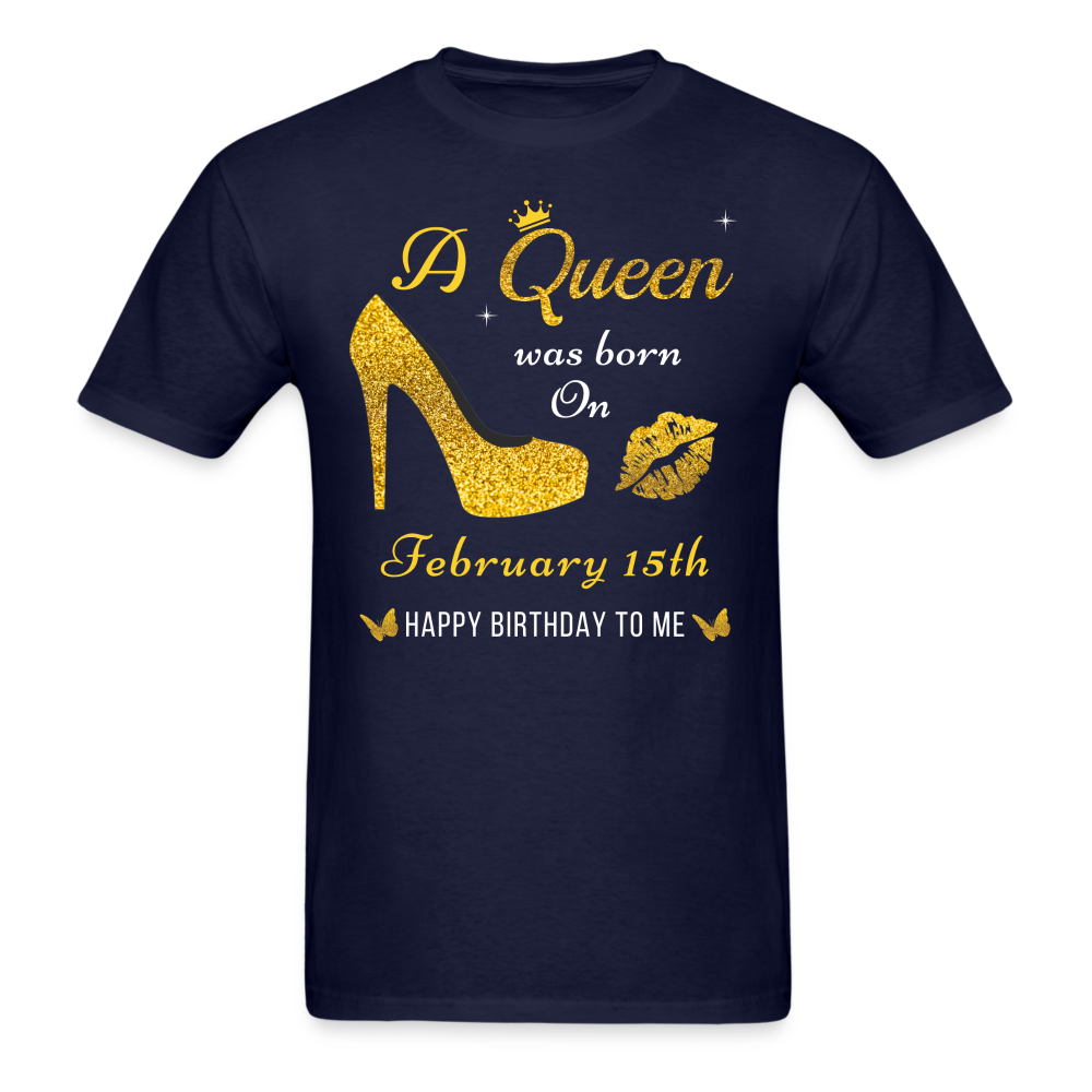 QUEEN 15TH FEBRUARY - navy