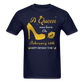 QUEEN 15TH FEBRUARY - navy