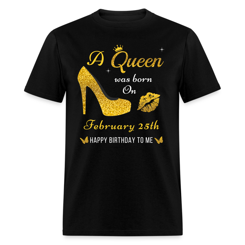 QUEEN 25TH FEBRUARY - black