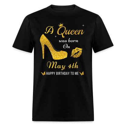 QUEEN 4TH MAY - black