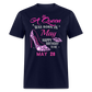 28TH MAY QUEEN UNISEX SHIRT - navy