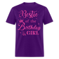 BESTIE OF THE BIRTHDAY GIRL UNISEX SHIRT - purple