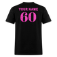 LIMITED EDITION 1963-60 FRONT AND BACK DESIGN UNISEX SHIRT - black