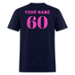 LIMITED EDITION 1963-60 FRONT AND BACK DESIGN UNISEX SHIRT - navy