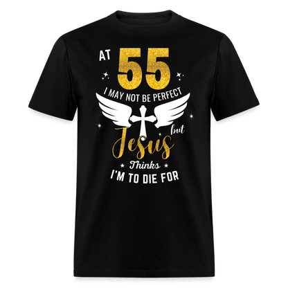 55 JESUS UNISEX SHIRT - black