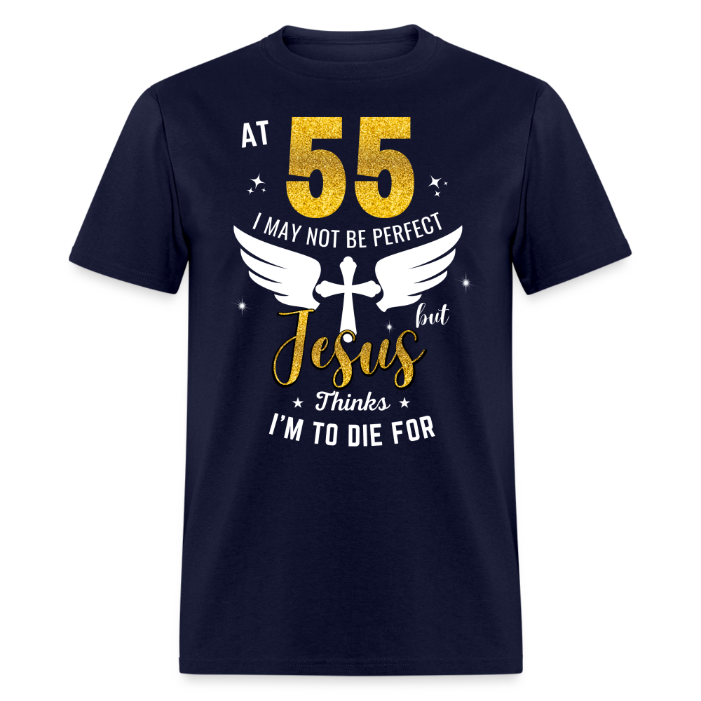 55 JESUS UNISEX SHIRT - navy