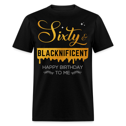 SIXTY BLACKNIFICENT UNISEX SHIRT - black