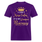 I CAN'T KEEP CALM IT'S MY GRANDPA'S BIRTHDAY UNISEX SHIRT - purple