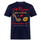 BIRTHDAY QUEEN DECEMBER 12TH SHIRT - navy