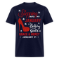 JANUARY 31ST GRACE AND MERCY UNISEX SHIRT - navy