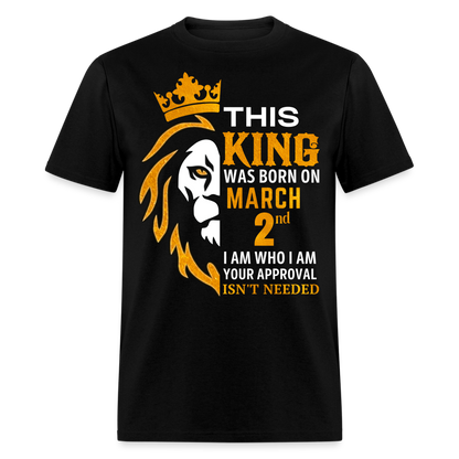 KING 2ND MARCH - black