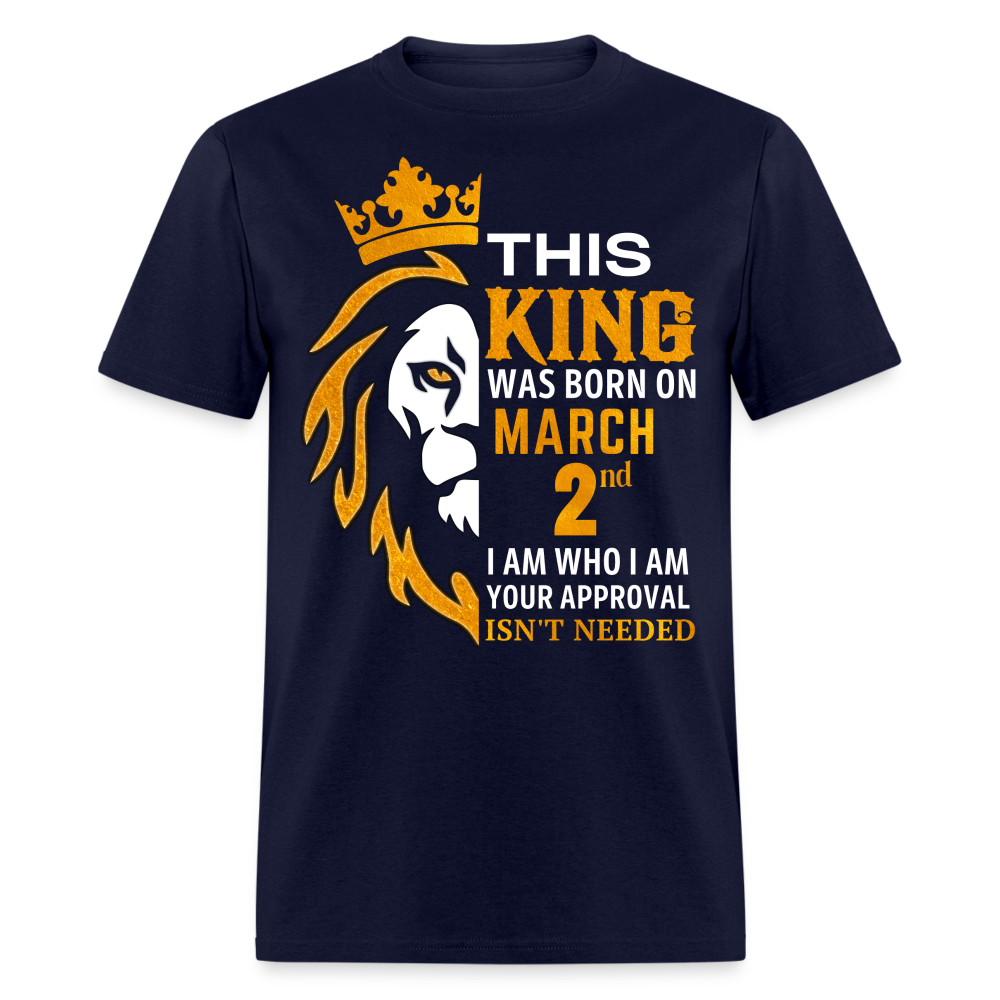 KING 2ND MARCH - navy