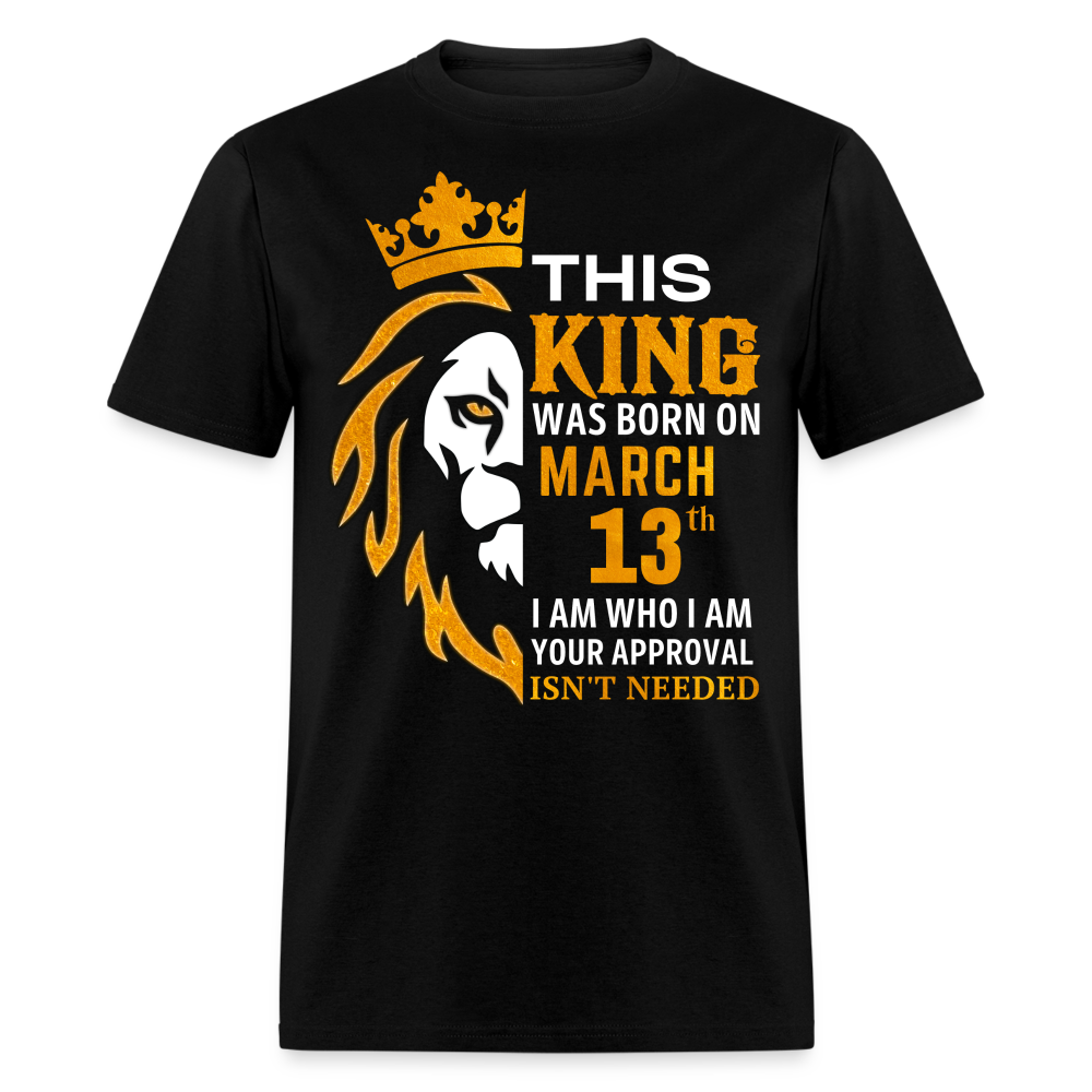 KING 13TH MARCH - black