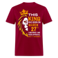 KING 27TH MARCH - dark red