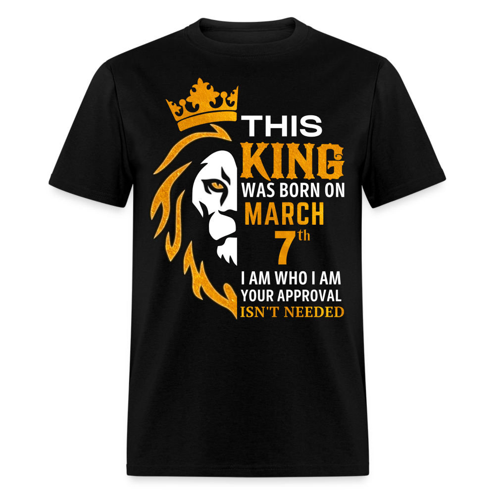 KING 7TH MARCH - black