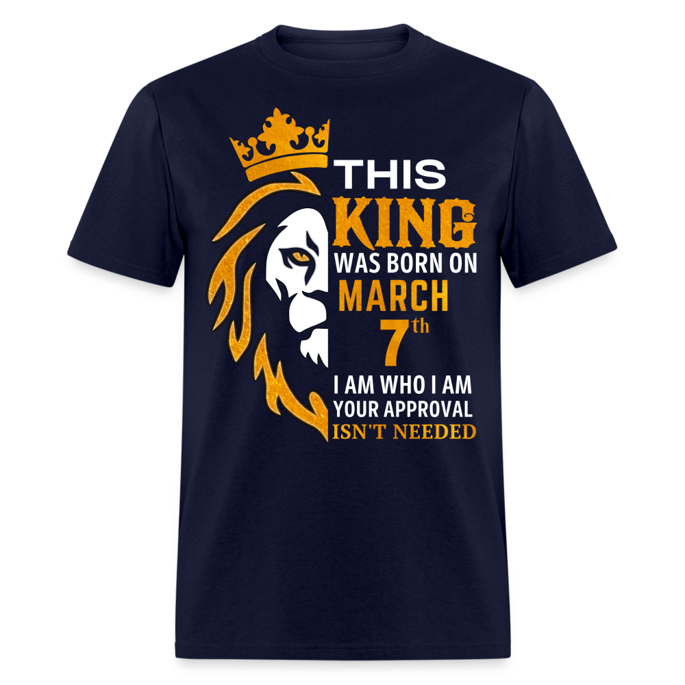 KING 7TH MARCH - navy