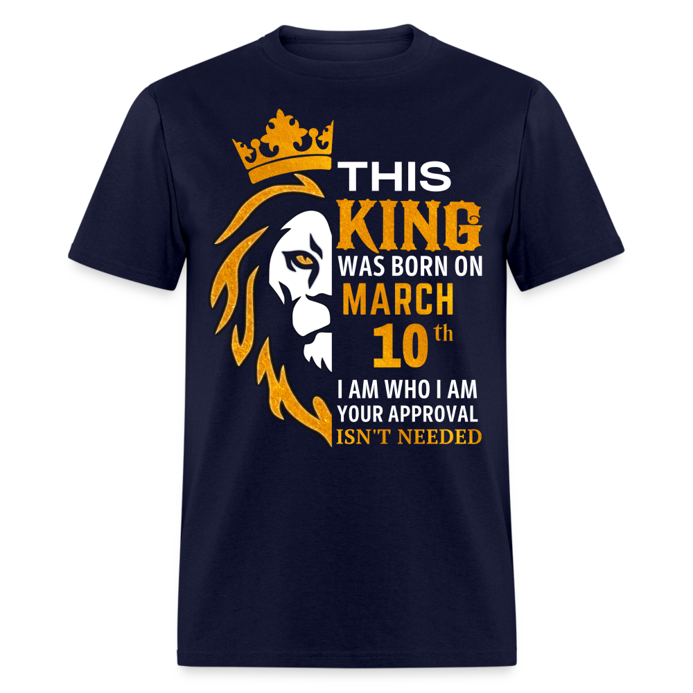KING 10TH MARCH - navy