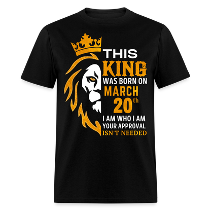 KING 20TH MARCH - black