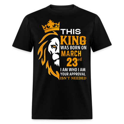 KING 23RD MARCH - black