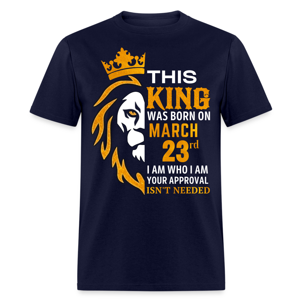 KING 23RD MARCH - navy