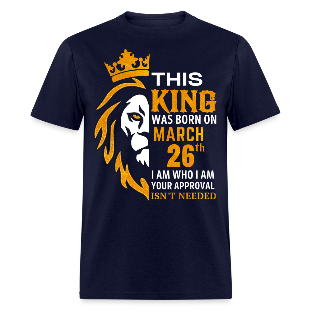 KING 26TH MARCH - navy