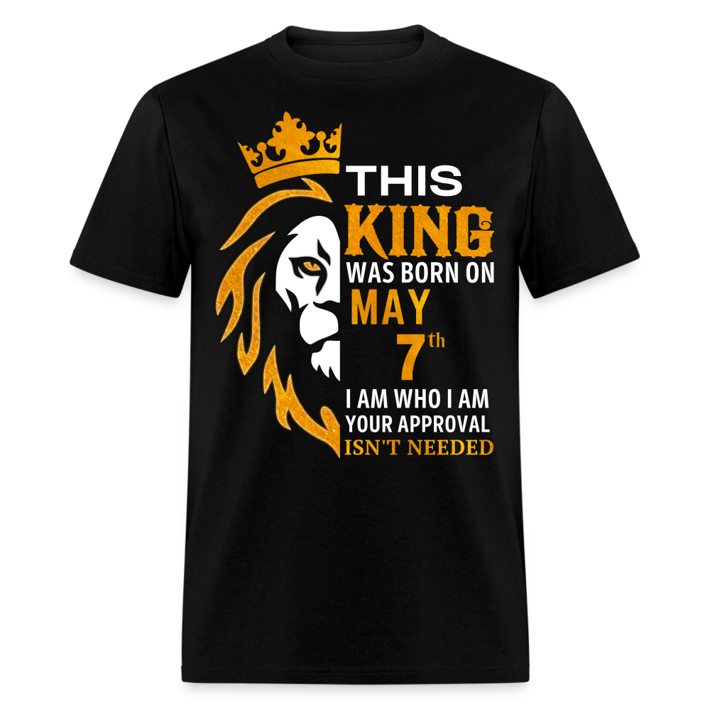 KING 7TH MAY - black