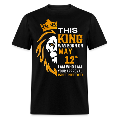 KING 12TH MAY - black