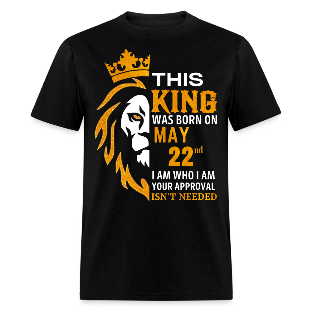KING 22ND MAY - black