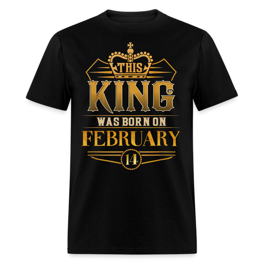 14TH FEBRUARY KING SHIRT - black