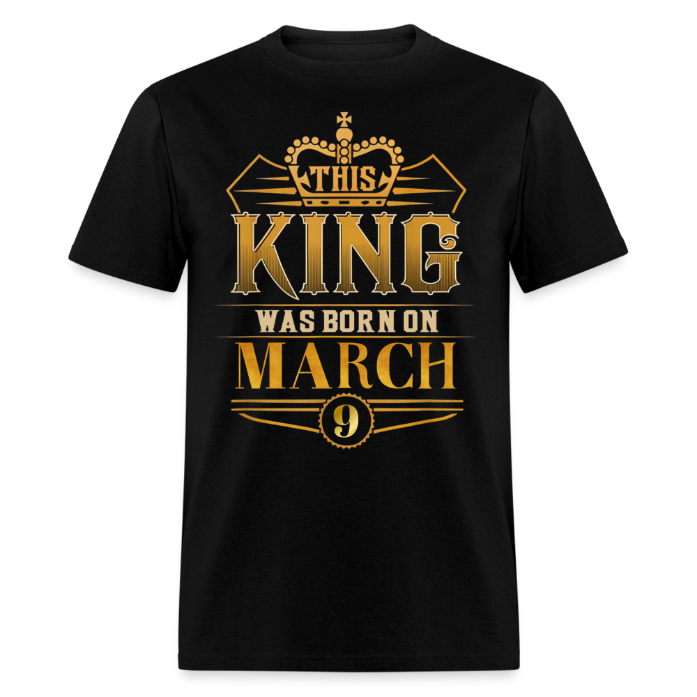 9TH MARCH KING SHIRT - black