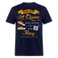 PERSONALIZABLE QUEEN MAY SHIRT - navy
