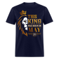 19TH MAY KING UNISEX SHIRT - navy