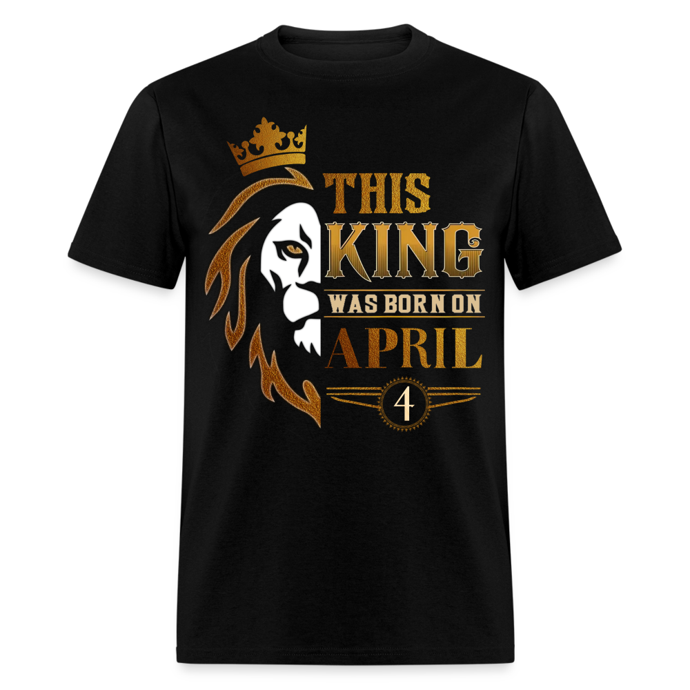 KING 4TH APRIL - black